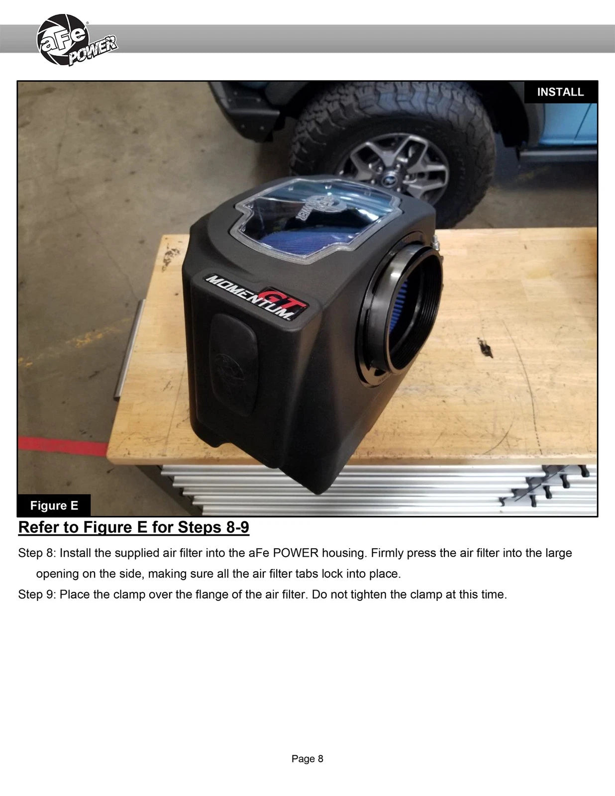 aFe 22-23 Jeep Grand Wagoneer (WS) V8-6.4L Momentum GT Cold Air Intake System w/ Pro 5R Filter
