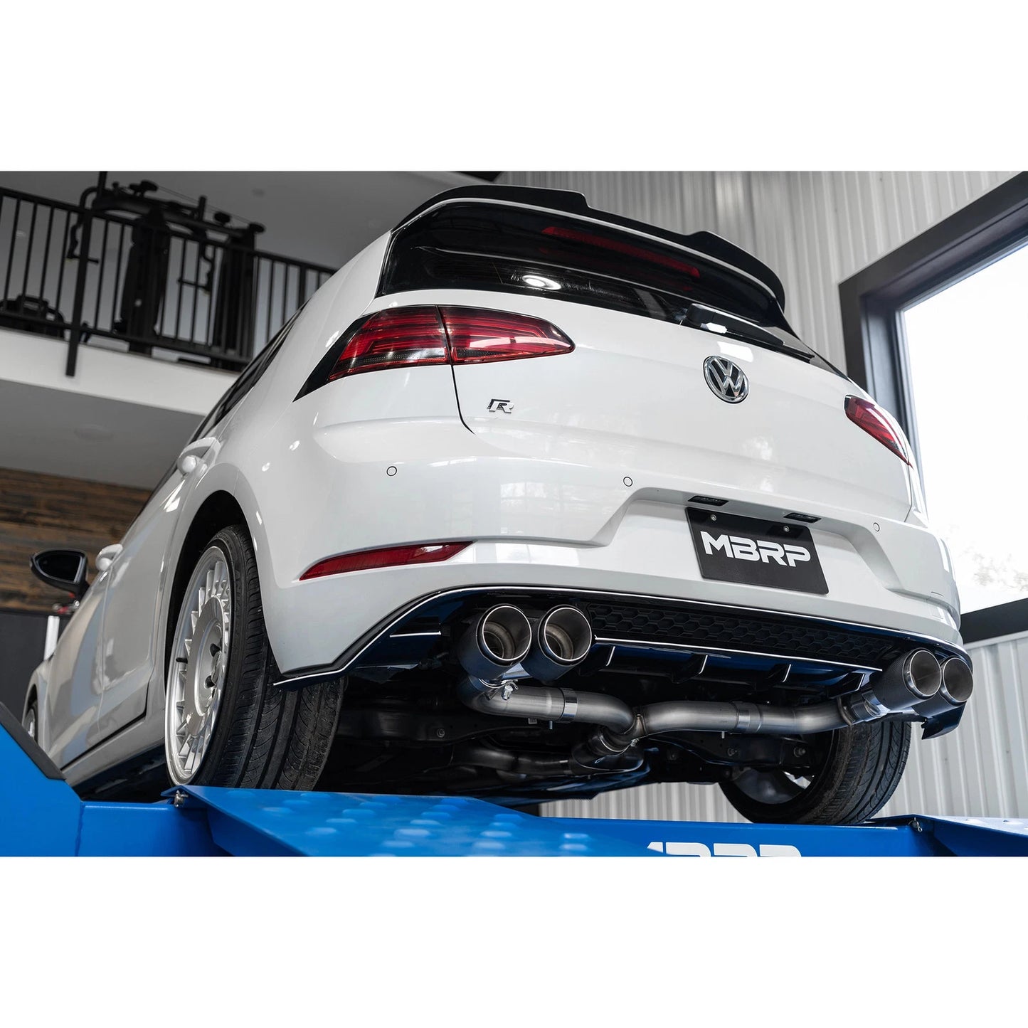 MBRP 15-19 VW Golf R MK7/MK7.5 3in T304 Cat Back Exhaust w/ Carbon Fiber Tips