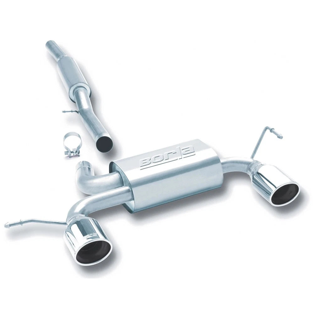 Borla 01-06 Audi TT Quattro 1.8T 225HP MT AWD 2dr Single Split Rear Exit SS Catback Exhaust