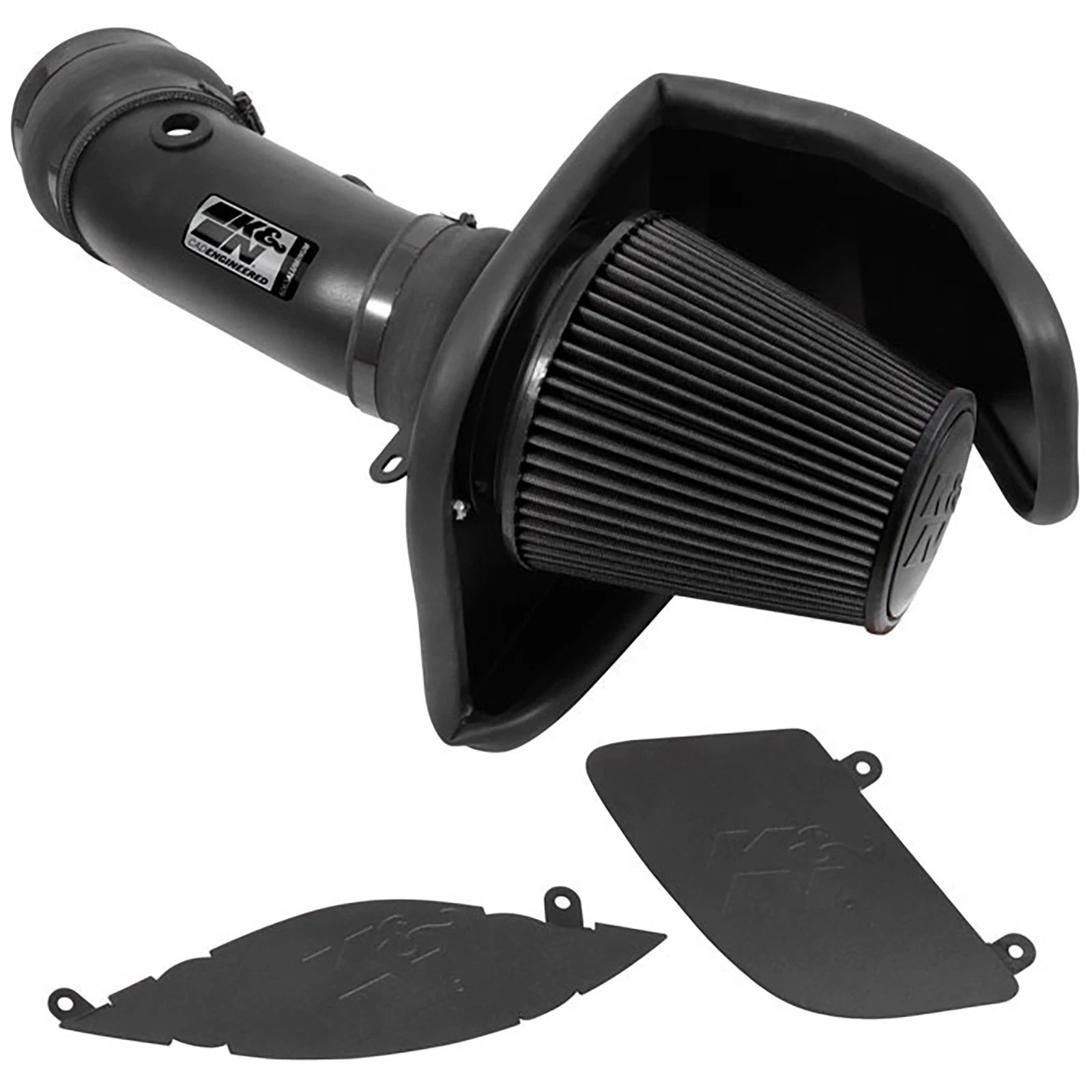 K&N 17-23 Dodge Charger/Challenger Hellcat SC 6.2L V8 DRYFLOW Performance Air Intake System