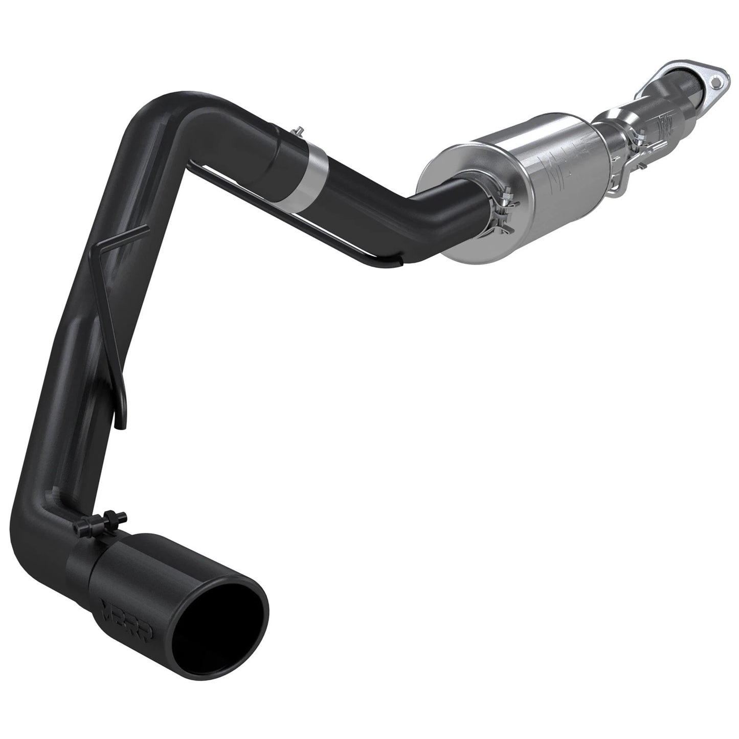 MBRP 11-14 Ford F150 3in Cat Back Single Side Exit Black Coated Exhaust System