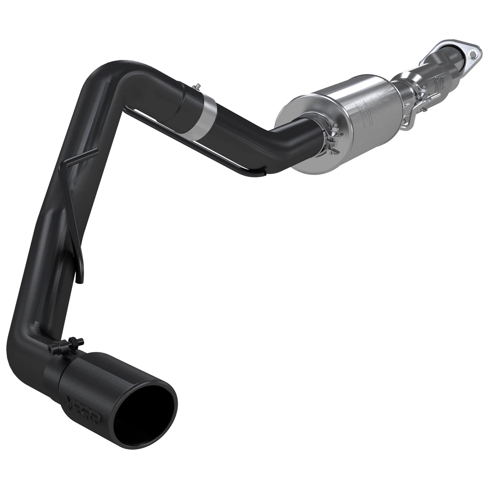 MBRP 11-14 Ford F150 3in Cat Back Single Side Exit Black Coated Exhaust System