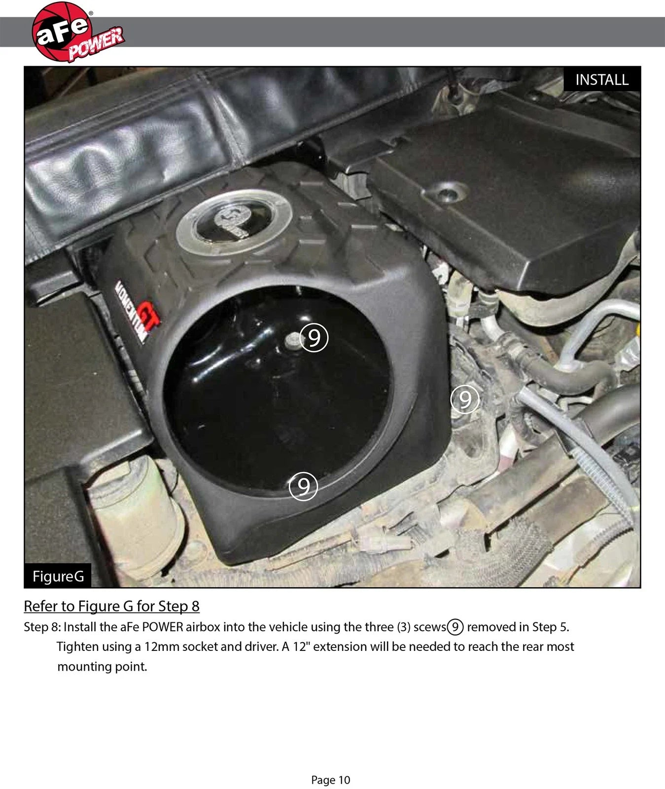 aFe Momentum GT Cold Air Intake Pro 5R 10-18 Lexus GX 460 V8-4.6L