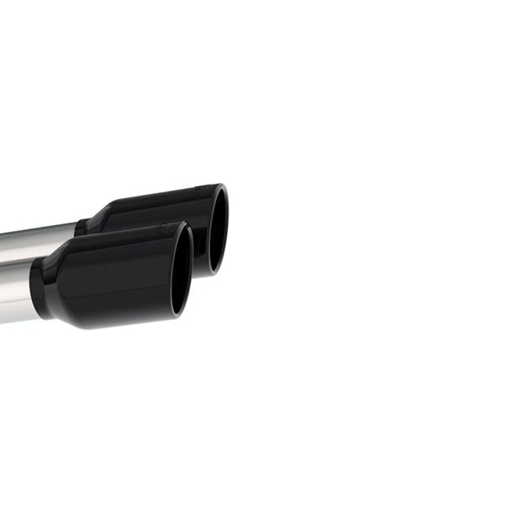 Borla 2020 Chevrolet Corvette C8 6.2 ATAK 3in Exhaust System Dual Round Rolled A/C Black Chrome Tips
