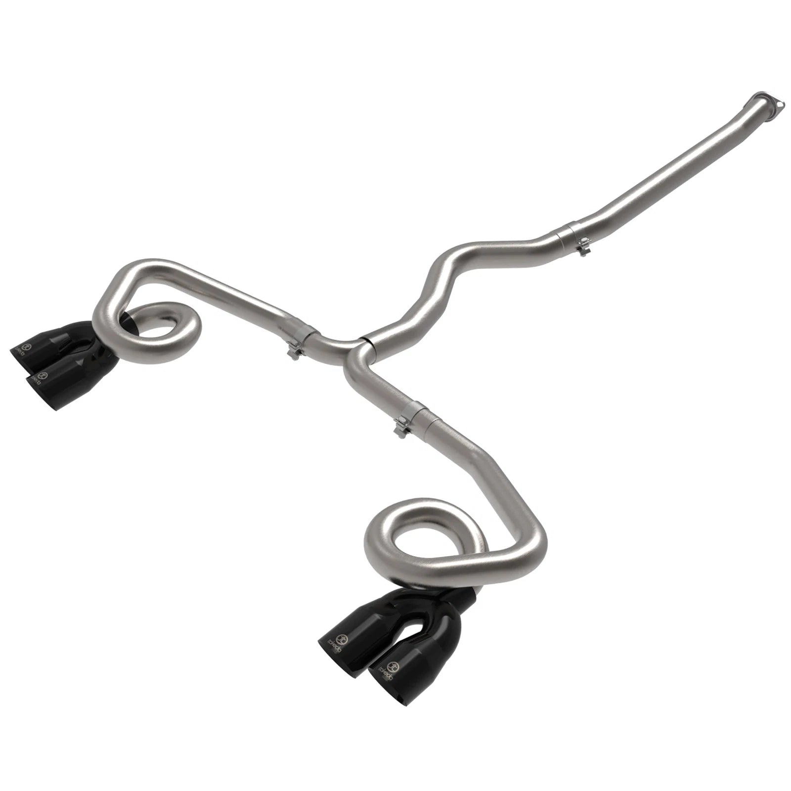 aFe POWER Takeda 3in to 2-1/2in 304 SS Cat-Back Exhaust w/ Black Tips 22-23 Subaru WRX H4-2.4L (t)