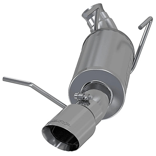 MBRP 11-14 Ford Mustang V6 3in. Dual Muffler Axle Back Split Rear T409 Exhaust System