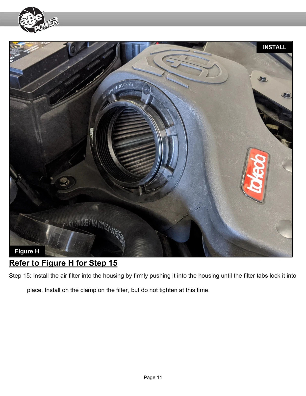 aFe Takeda Momentum Pro DRY S Cold Air Intake System 16-20 Hyundai Elantra L4-2.0L