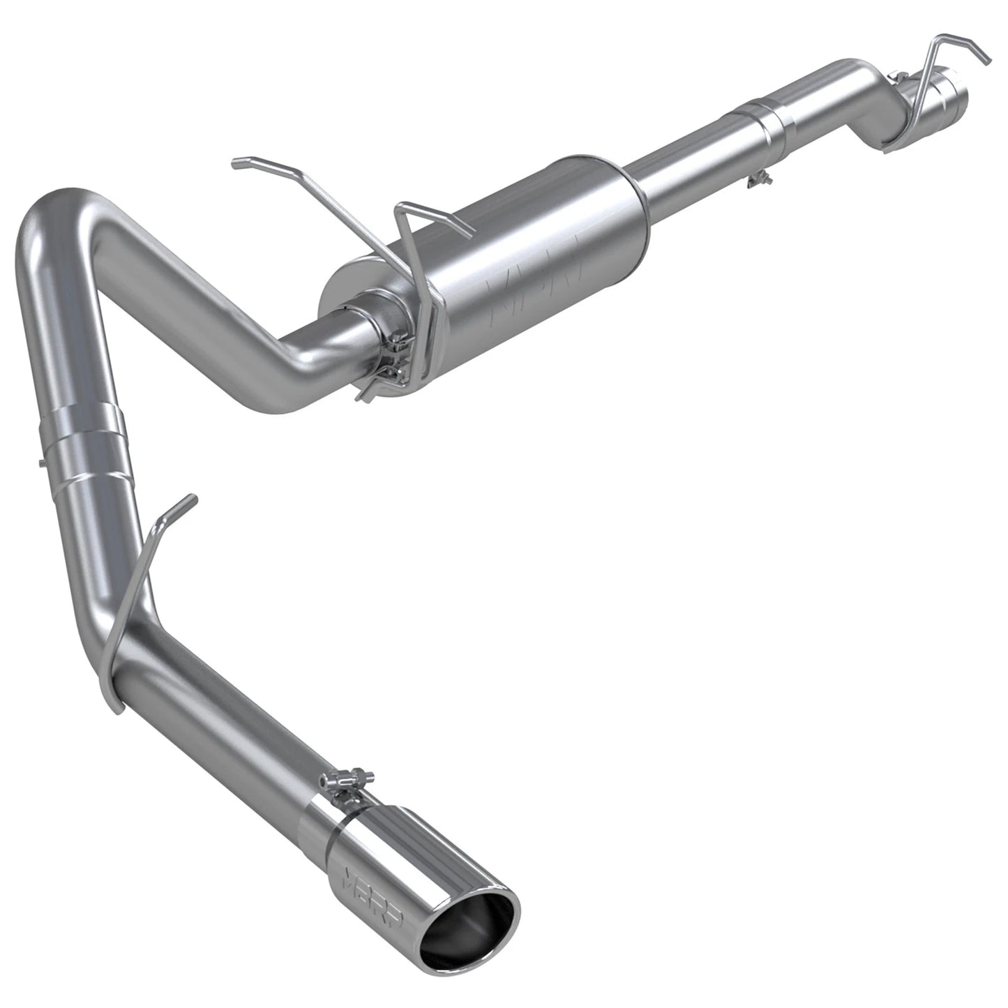 MBRP 08-12 Ford F-250/F-350 5.4L V8/6.8L V10/6.2L V8 CC-SB/EC-LB 3in Cat Back Single Side Exit Alum