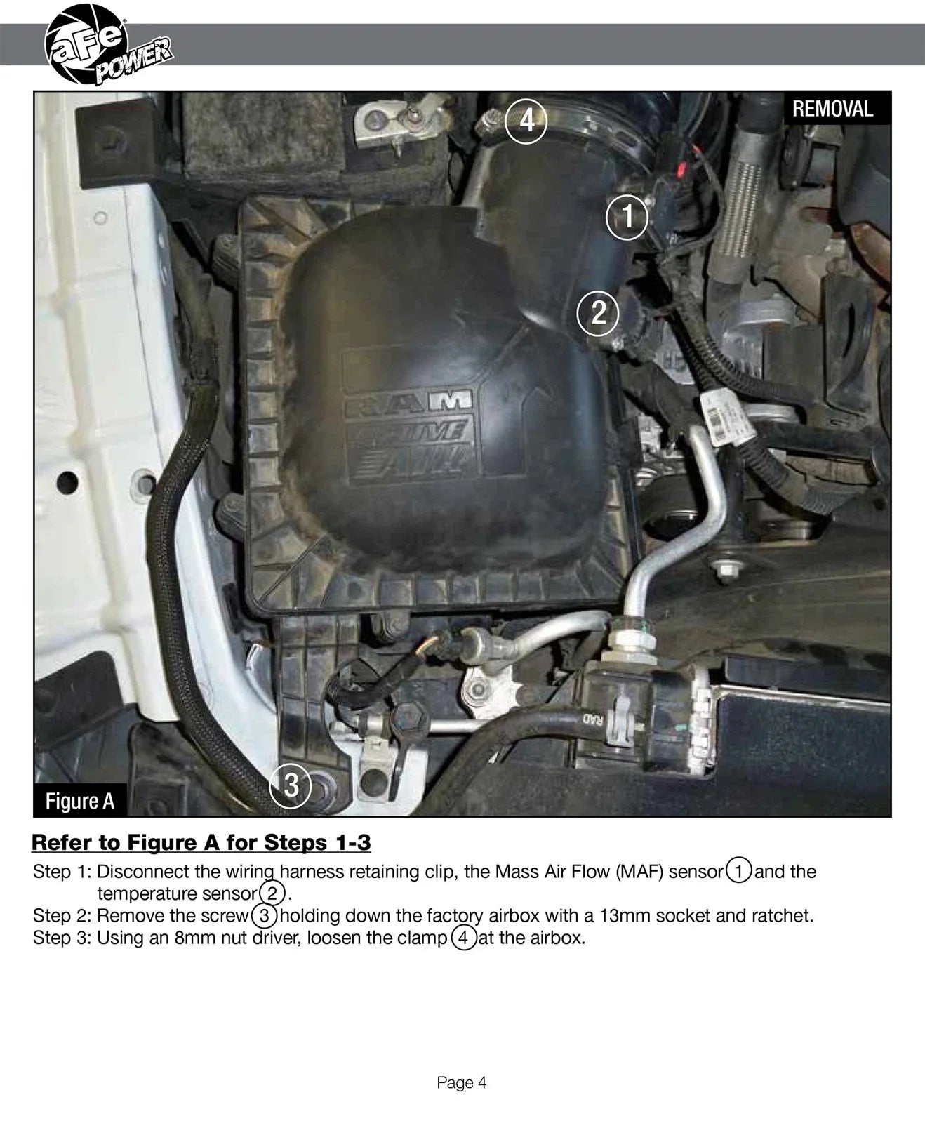 aFe Quantum Pro 5R Cold Air Intake System 13-18 Dodge Cummins L6-6.7L - Oiled