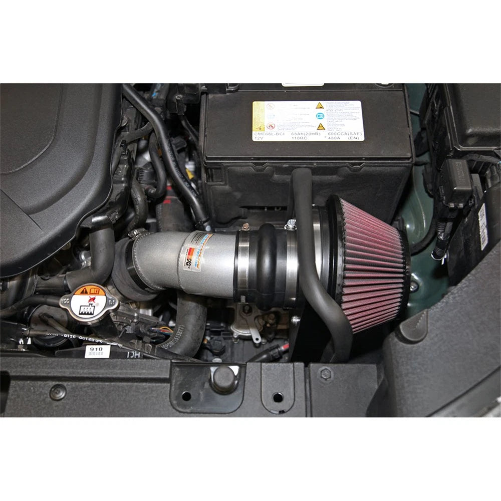 K&N 14-16 Kia Soul L4 2.0L Typhoon Cold Air Intake Aluminum Silver