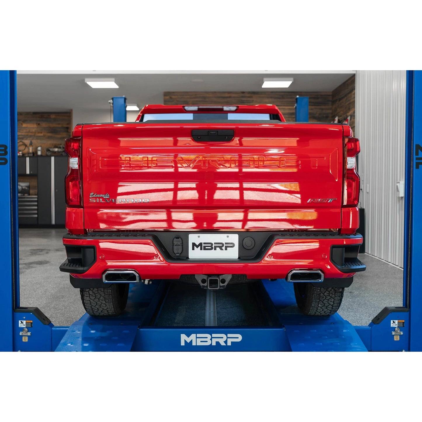 MBRP 19-Up Chevy Silverado 1500 6.2L 2.5in Catback Dual Rear Exit T304 SS