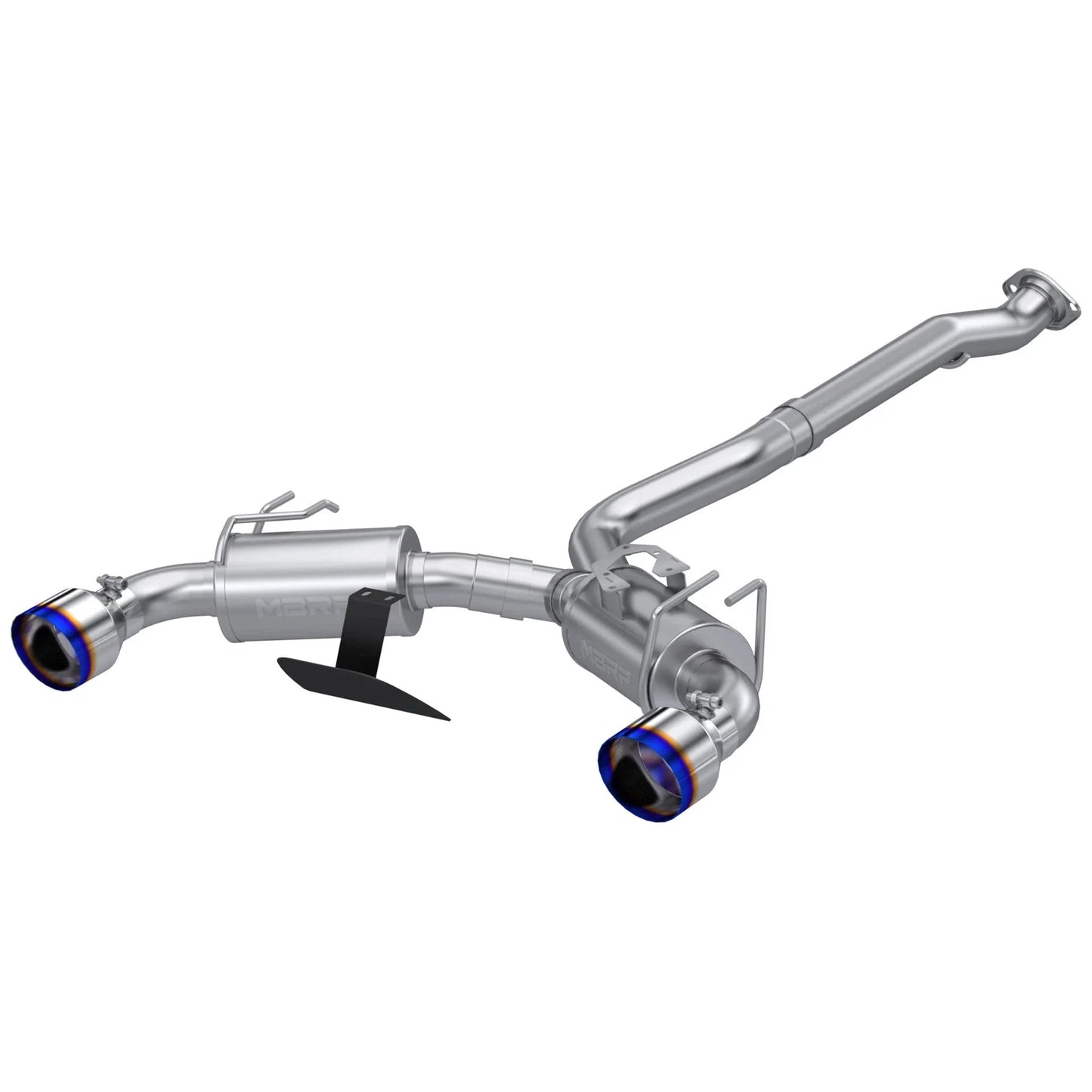 MBRP 2023 Toyota Corolla GR 1.6L T304 Stainless Steel 3in Cat-Back Dual Split Rear w/ Burnt End Tips