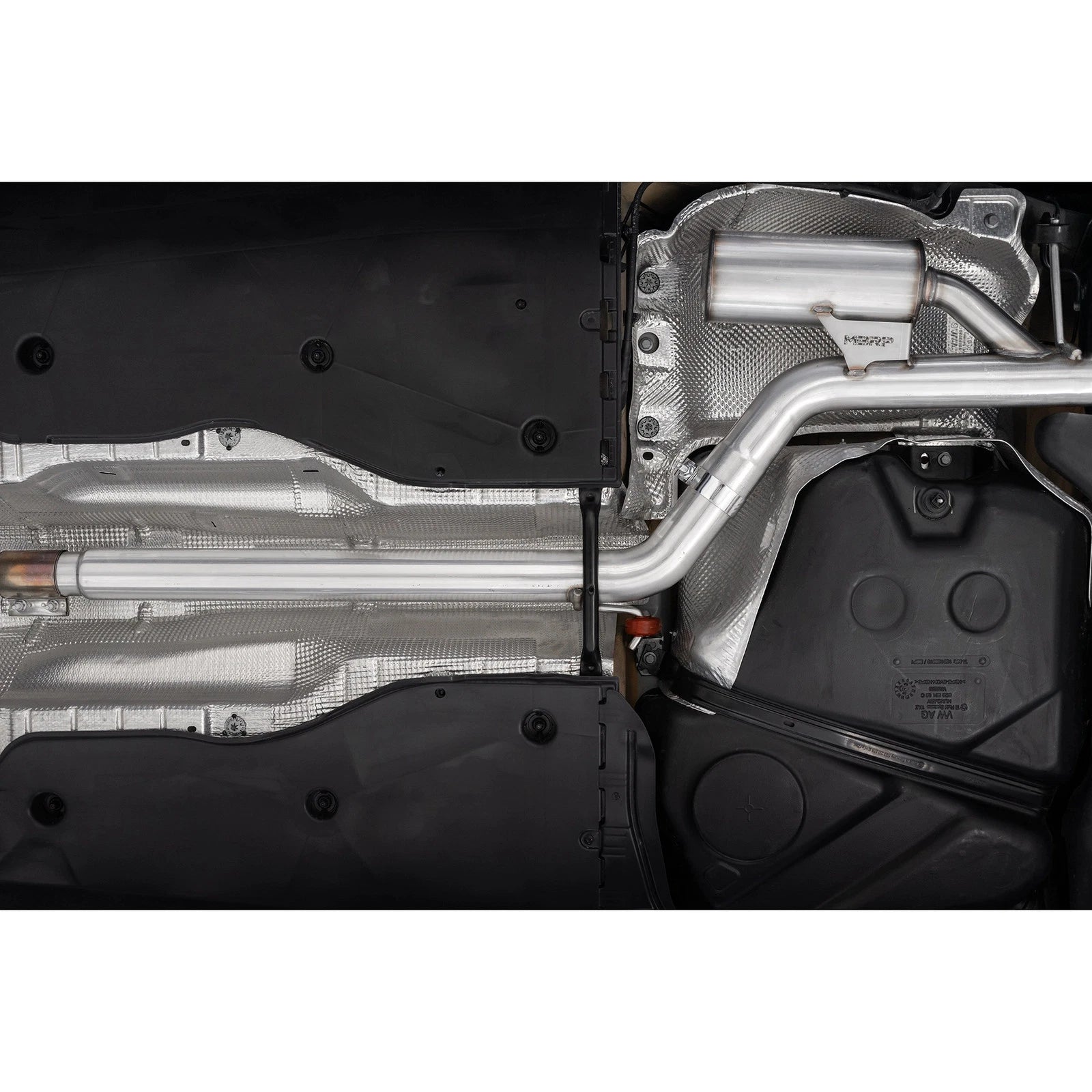 MBRP 2022 VW Golf GTI MK8 T304 SS 3in Cat-Back Exhaust 2.5in Dual Split Rear w/ Carbon Fiber Tips