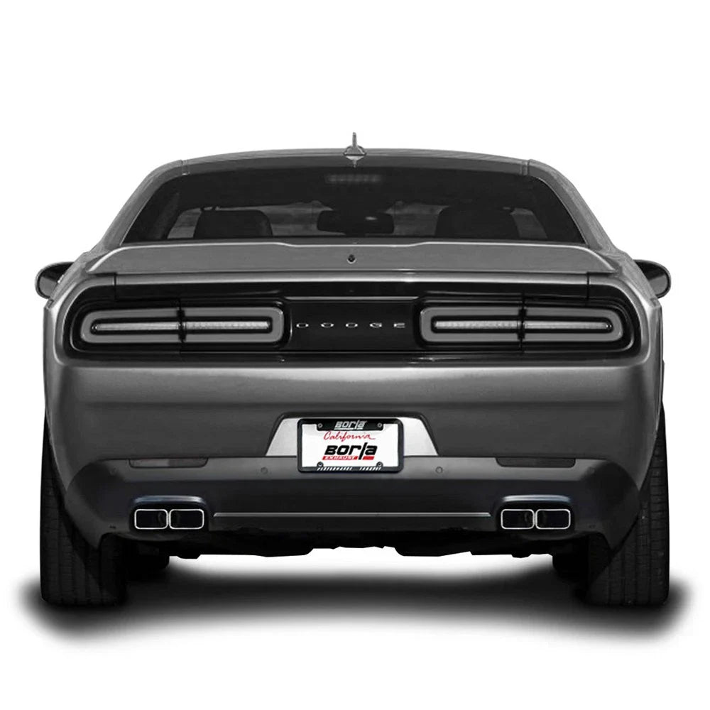 Borla 15-16 Dodge Challenger R/T 5.7L Dual Rectangle Angle Cut Dual Split Rear Exit S-Type Exhaust