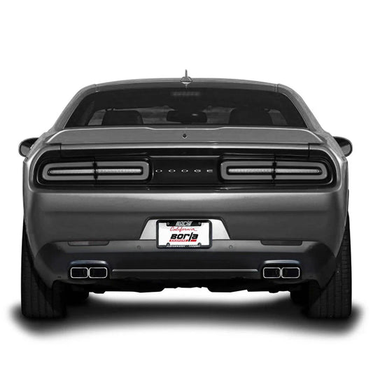 Borla 15-16 Dodge Challenger R/T 5.7L Dual Rectangle Angle Cut Dual Split Rear Exit S-Type Exhaust