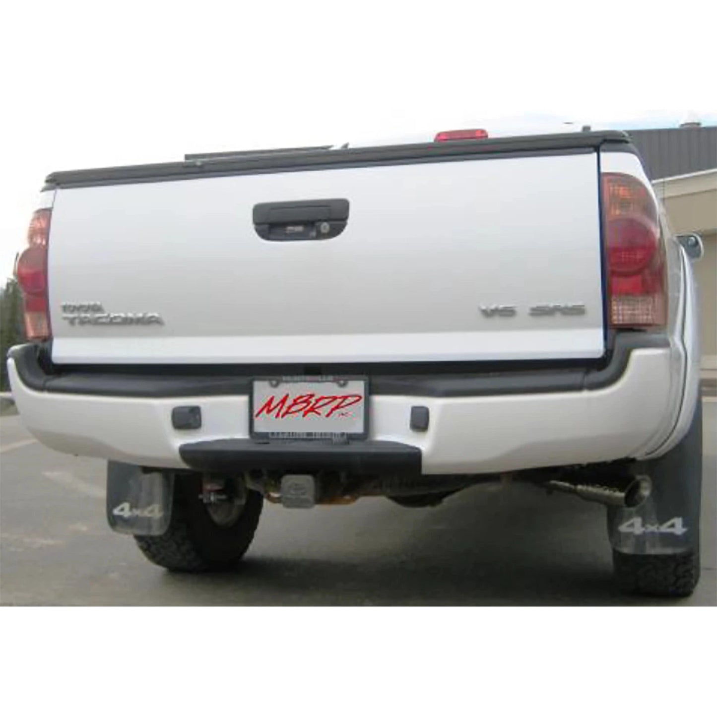 MBRP 09-14 Toyota Tacoma 4.0L EC/CC Cat-Back Single Exit AL - Black