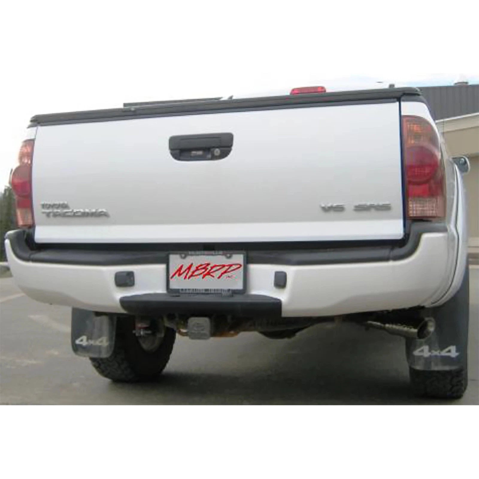 MBRP 09-14 Toyota Tacoma 4.0L EC/CC Cat-Back Single Exit AL - Black