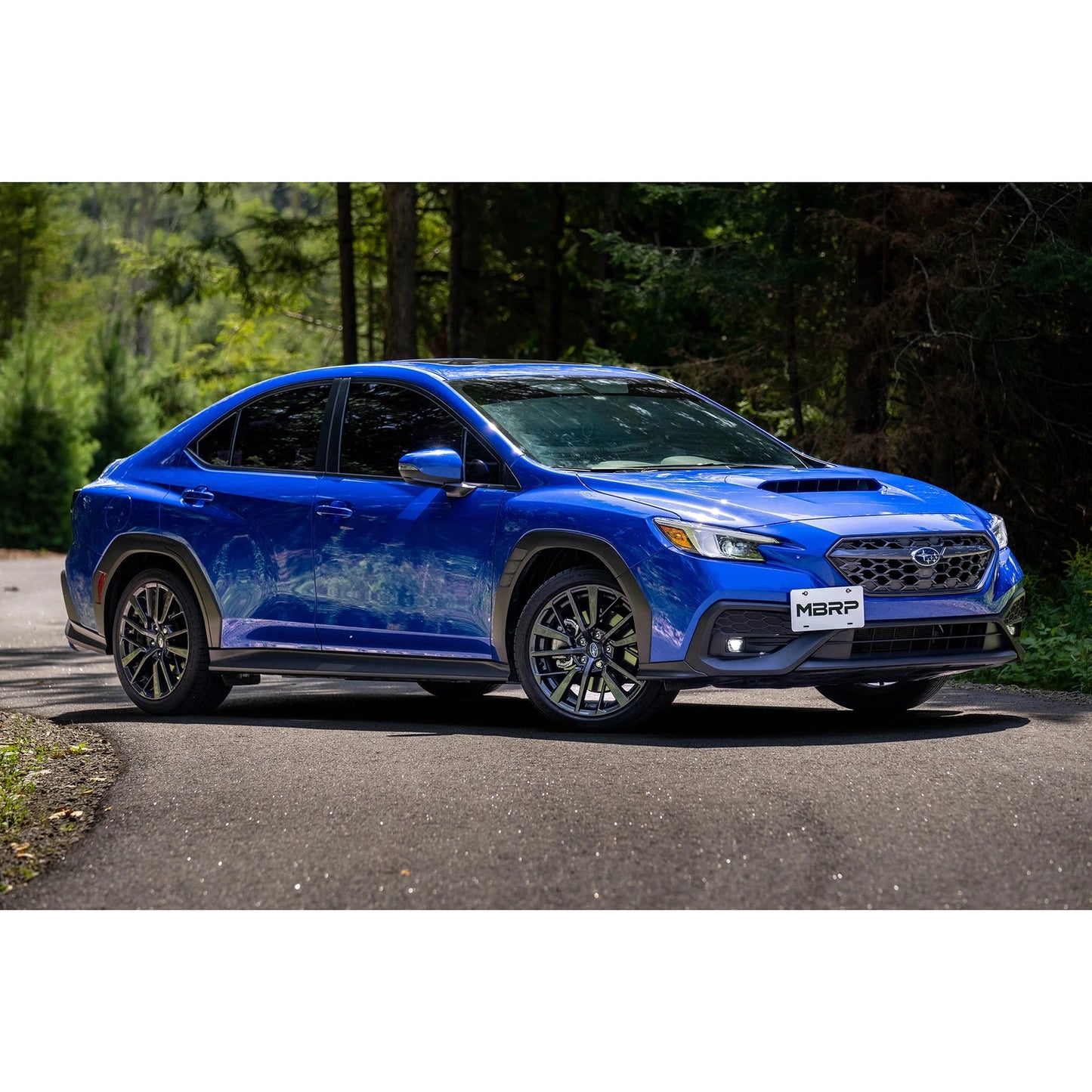 MBRP 2022 Subaru WRX 2.5in Dual Split Rear Exit w/ Quad CF Tips - T304