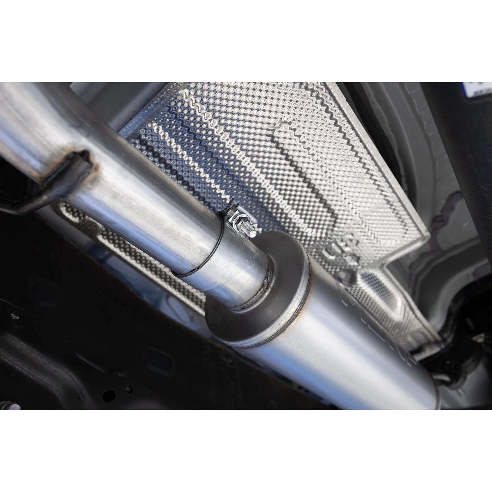 MBRP 2024 Toyota Tacoma T304 Stainless Steel 3in Cat-Back Single Side Exit with Carbon Fiber Tip