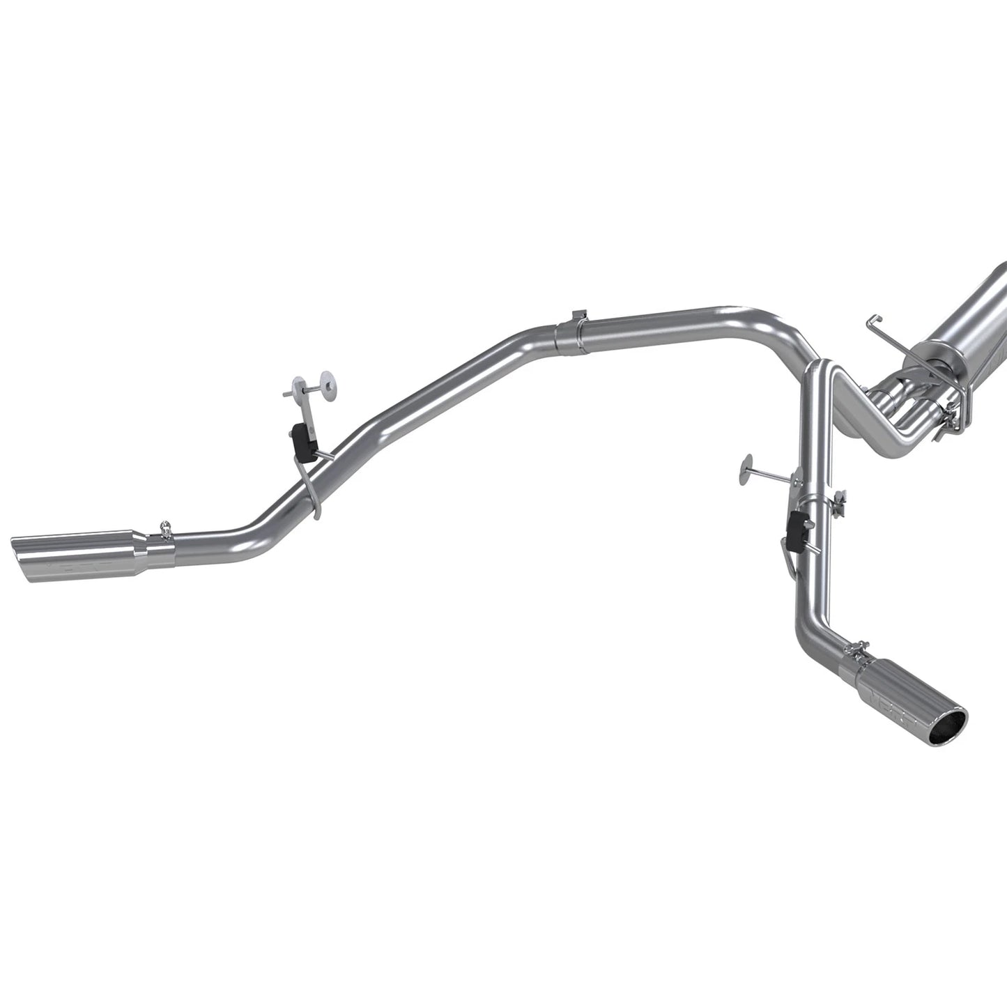 MBRP 2003 Dodge Ram Hemi 1500 5.7L SC/CC-SB Cat Back Dual Split Side
