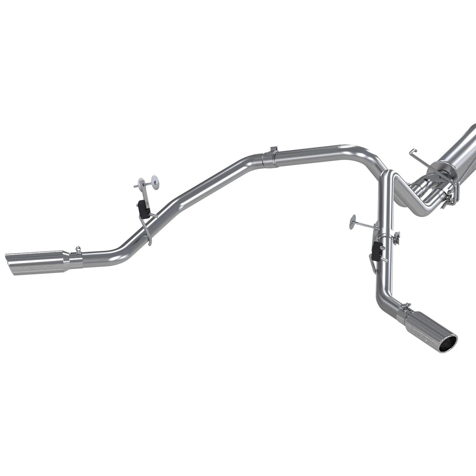 MBRP 2003 Dodge Ram Hemi 1500 5.7L SC/CC-SB Cat Back Dual Split Side