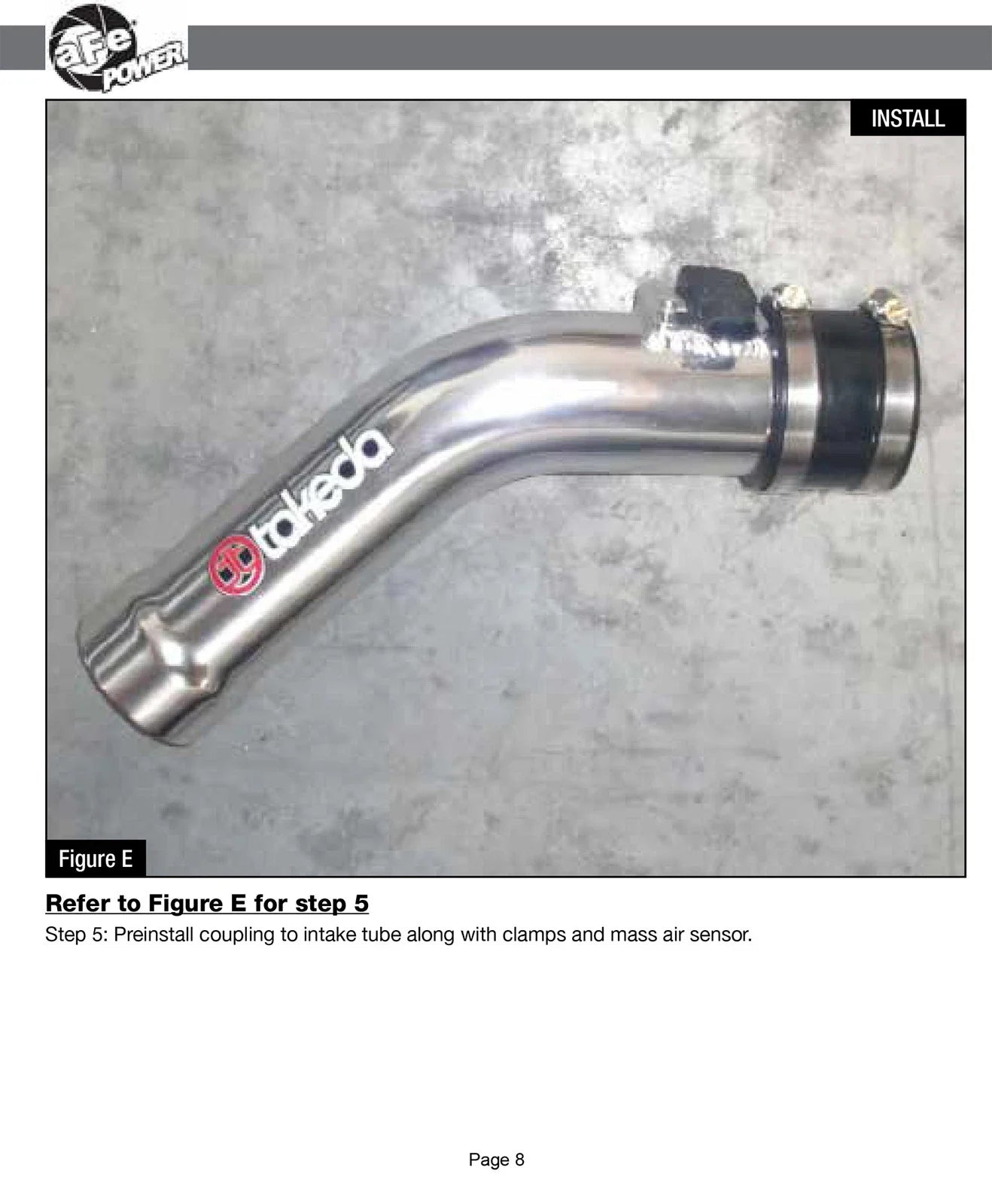 aFe Takeda Intakes Stage-2 PDS AIS PDS Subaru WRX/STI 08-12 H4-2.5L (t) (pol)