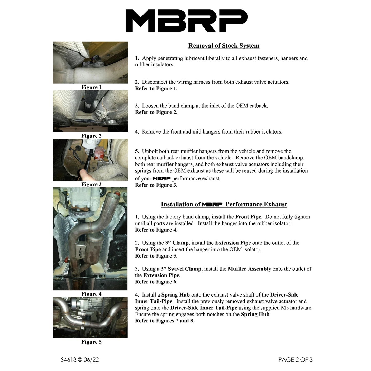 MBRP 2022 Volkswagen Golf R MK8 T304 Stainless Steel 3in Cat-Back, Quad Rear Exit- Carbon Fiber Tip