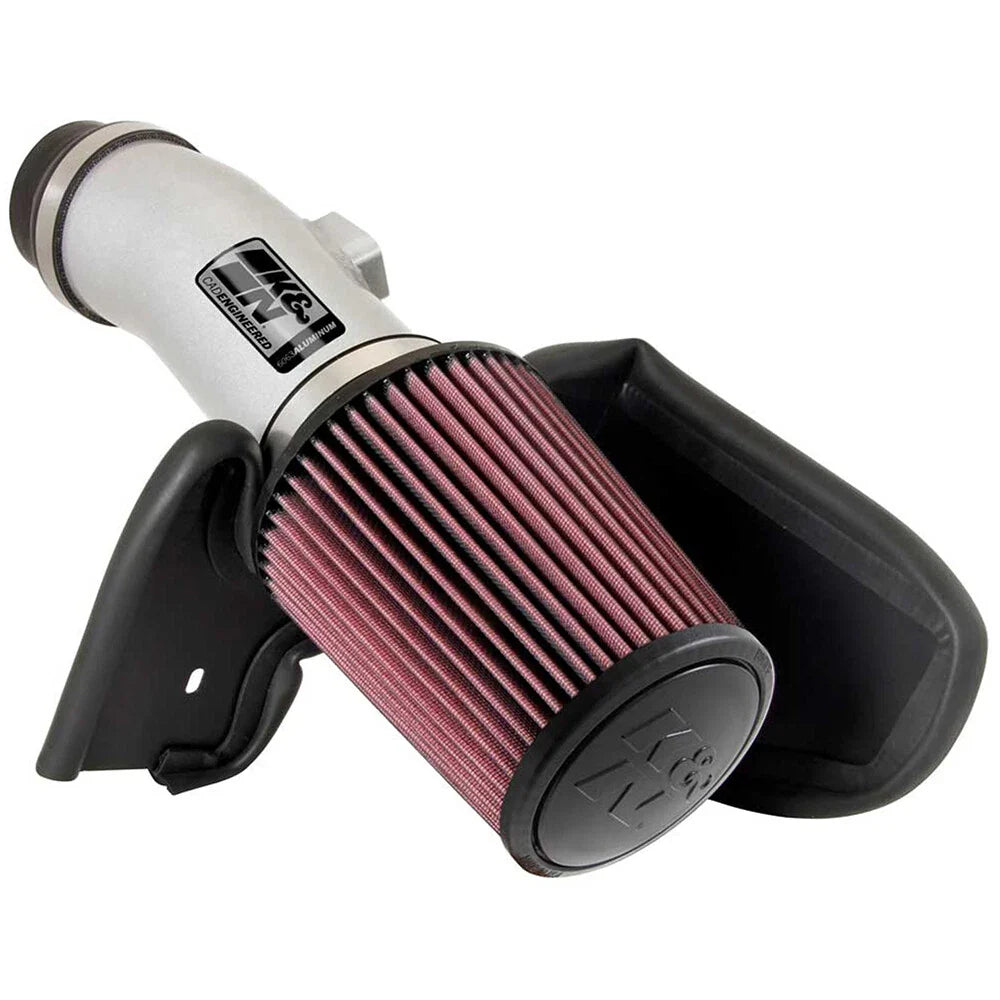 K&N 08 Honda Accord 3.5L-V6 Silver Typhoon Short Ram Intake