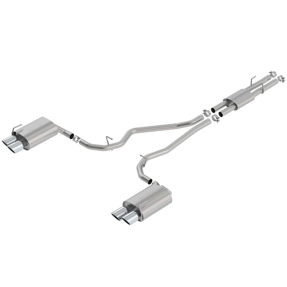 Borla 2020 Ford Explorer ST 3.0L V6 2.25in ATAK Exhaust - Carbon Fiber Tips
