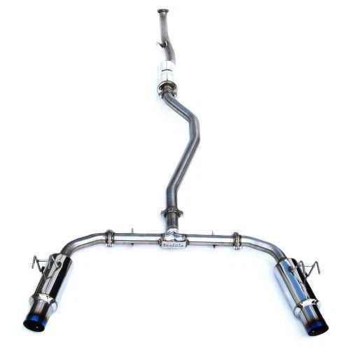 Invidia 2022+ Honda Civic Si (1.5T) 70mm N1 Cat Back Exhaust - Burnt TI Tips