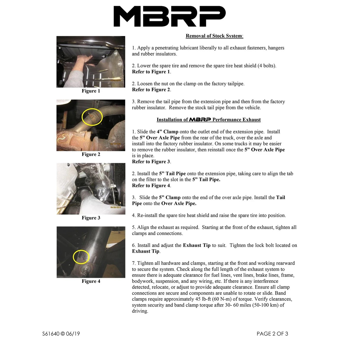 MBRP 13-14 Dodge Ram 2500/3500 Cummins 6.7L 5in Filter Back Exhaust Single Side Exit Alum