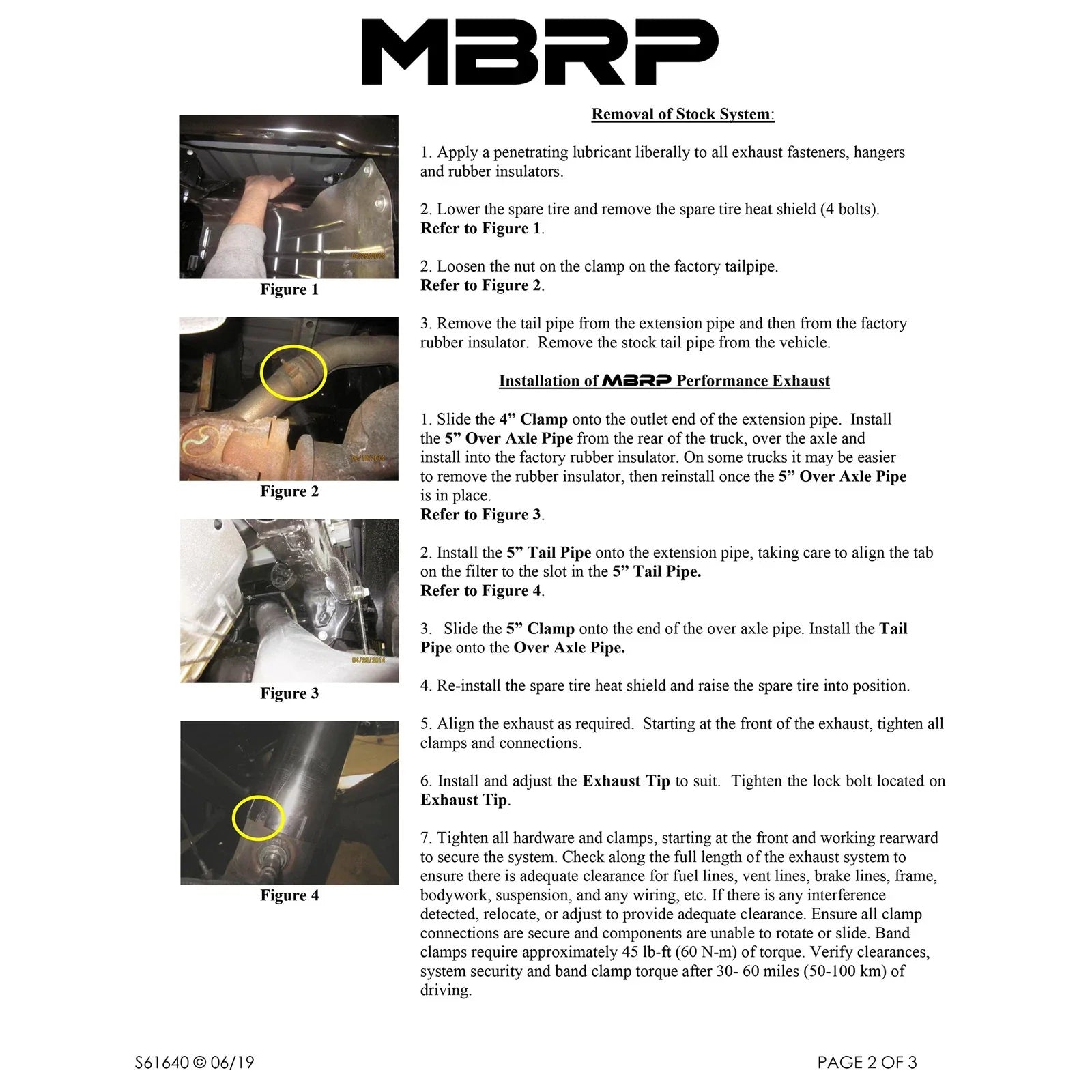 MBRP 13-14 Dodge Ram 2500/3500 Cummins 6.7L 5in Filter Back Exhaust Single Side Exit Alum