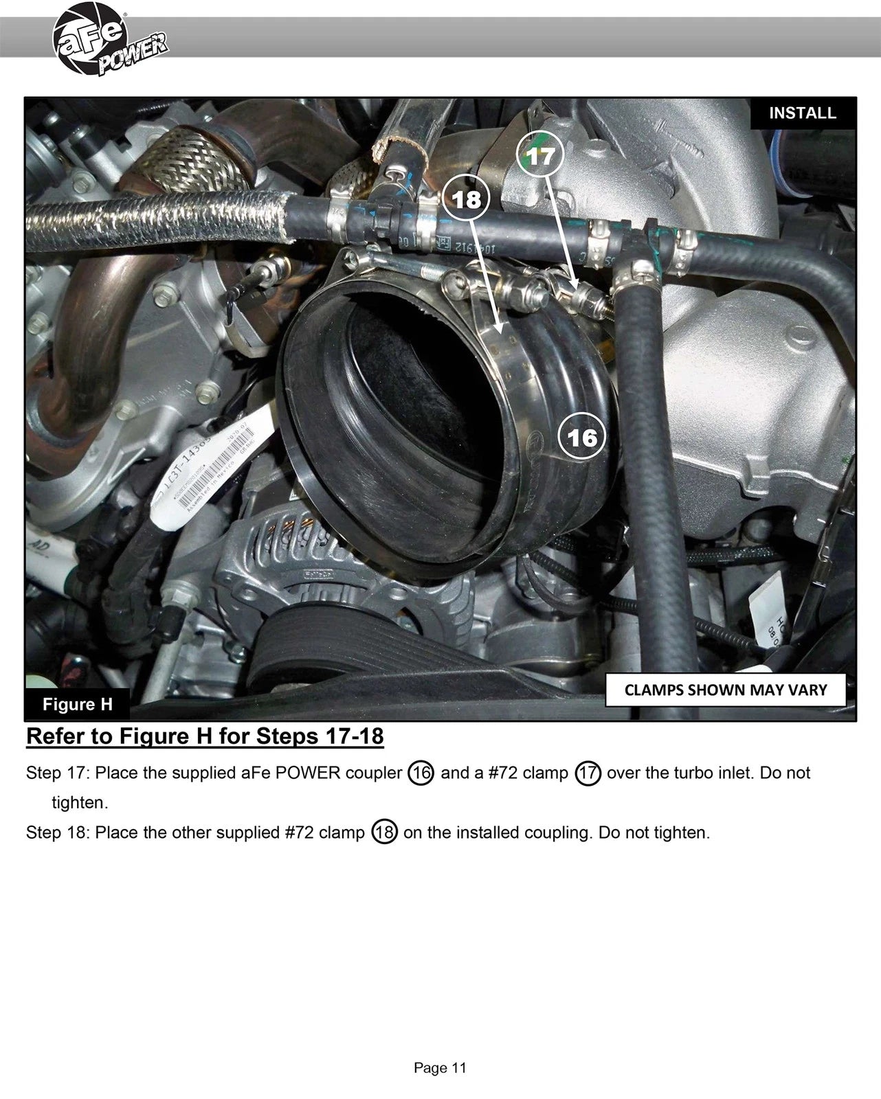 aFe 20-24 Ford Diesel Trucks V8-6.7L (td) Momentum HD Cold Air Intake System w/ Pro 10R Filter