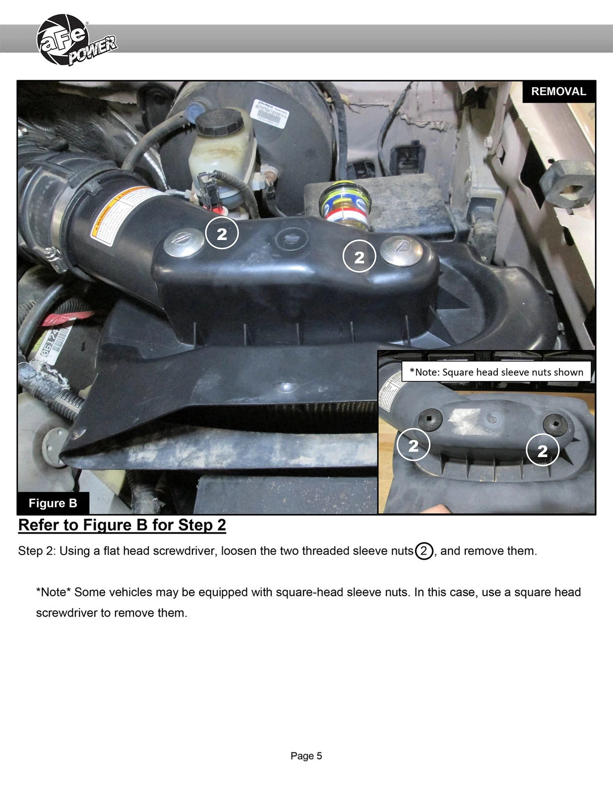 aFe POWER Momentum HD Cold Air Intake System w/ Pro Dry S Media 94-97 Ford Powerstroke 7.3L