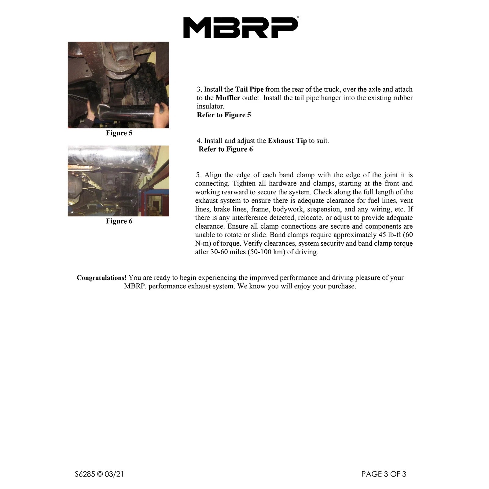 MBRP 04-07 Ford 6.0L E-250/350 Van 4in Cat Back Single Side Exit Alum Exhaust