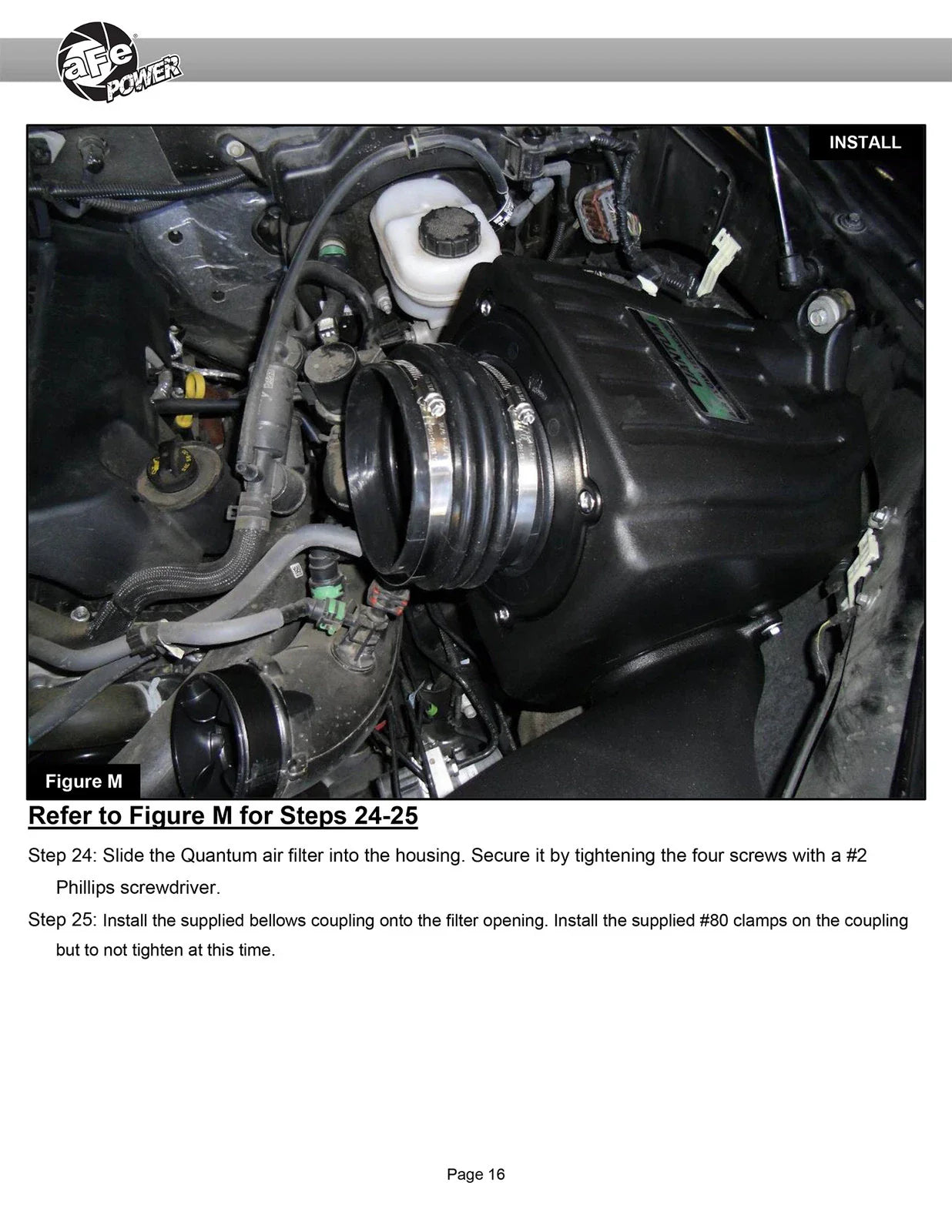aFe 15-24 Ford F-150 EcoBoost V6 2.7L/3.5L (tt) Quantum Cold Air Intake System w/ Pro DRY S Filter