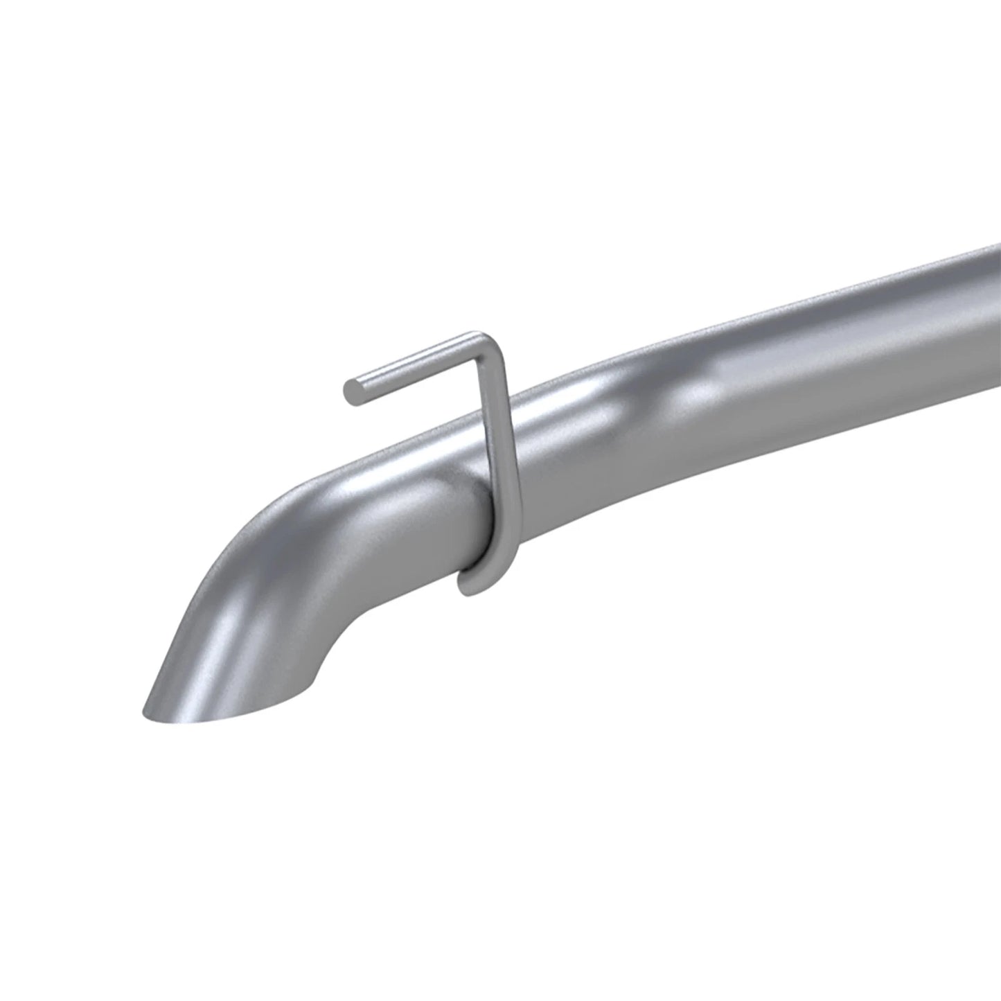 MBRP 2020 Jeep Gladiator 3.6L 2.5in Single Rear Exit Cat Back Exhaust - Aluminized (Off-Road)