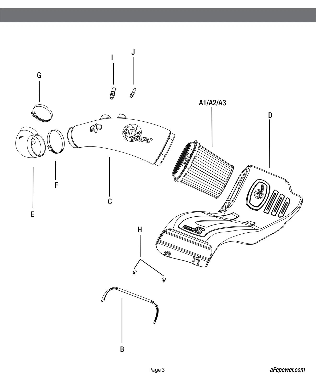 aFe Momentum GT Pro 5R Stage-2 Intake System 15-17 Ford F-150 V8 5.0L