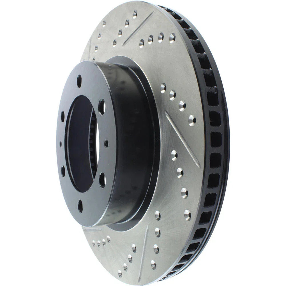 StopTech 07-08 Toyota FJ Cruiser / 05-08 Tacoma (6 lug) / 03-08 4 Runner (319mm disc) SportStop Slo