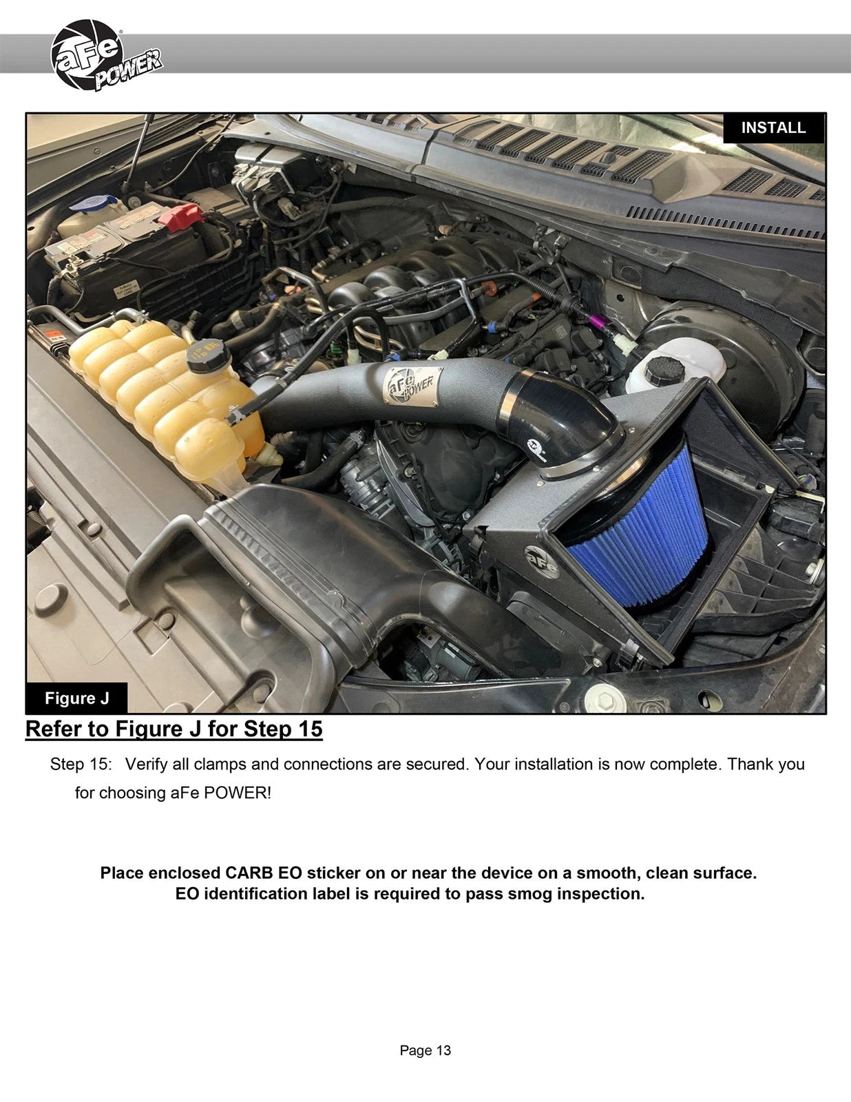aFe MagnumFORCE Intakes Stage-2 Pro 5R 2015 Ford F-150 5.0L V8