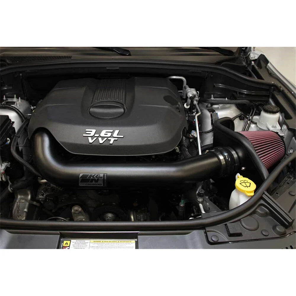 K&N High Flow Performance Intake Kit 11 Jeep Grand Cherokee 3.6L V6 / 11 Dodge Durango 3.6L V6