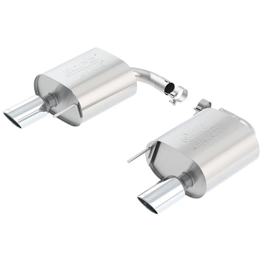 Borla Atak Rear Section 15-17 Ford Mustang 2.3L EcoBoost MT/AT 2.25in pipe 4in tip