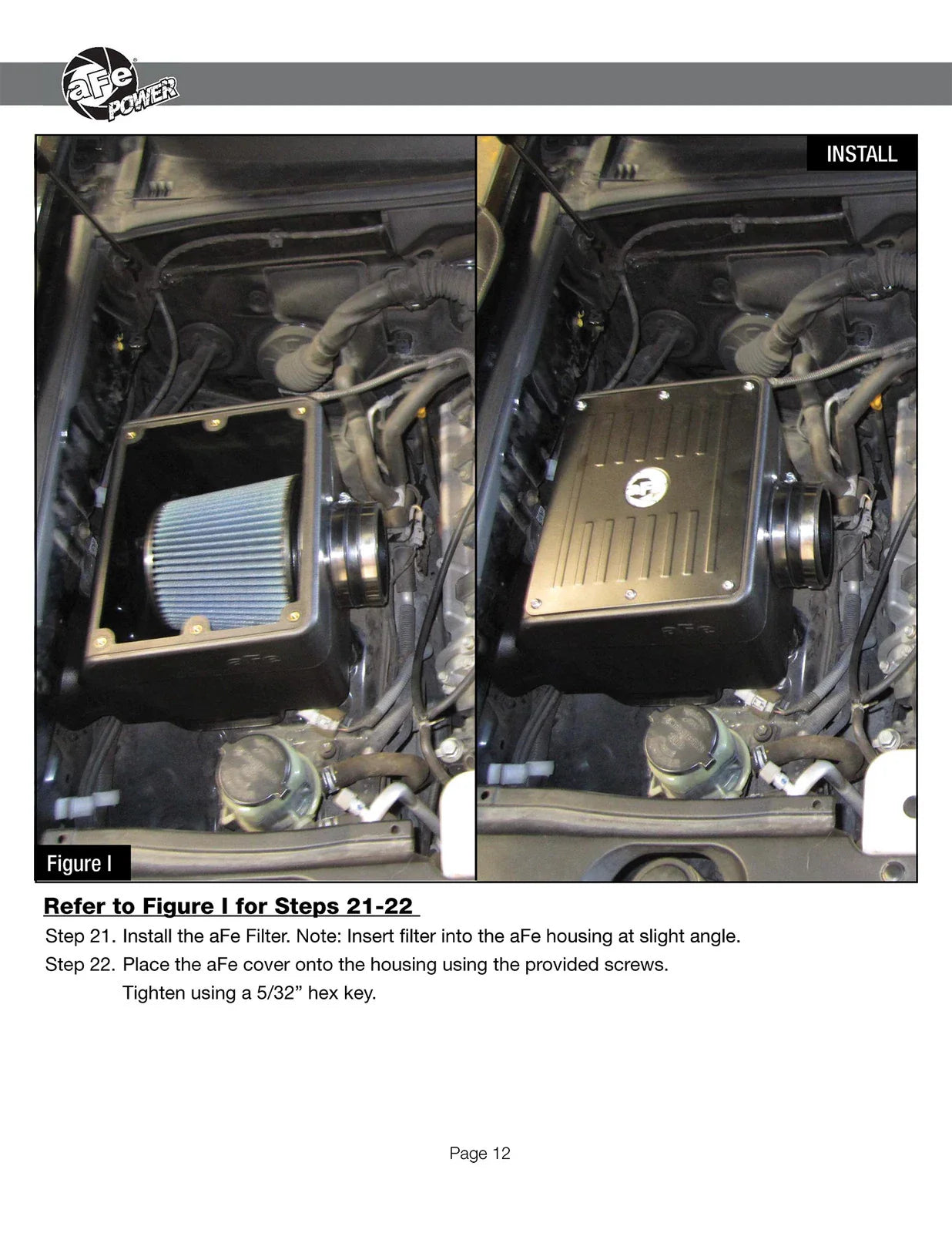 aFe MagnumFORCE Intake Stage-2 Si Pro DRY S 05-09 Lexus GX 470/Toyota 4Runner V8 4.7L *RACE ONLY*