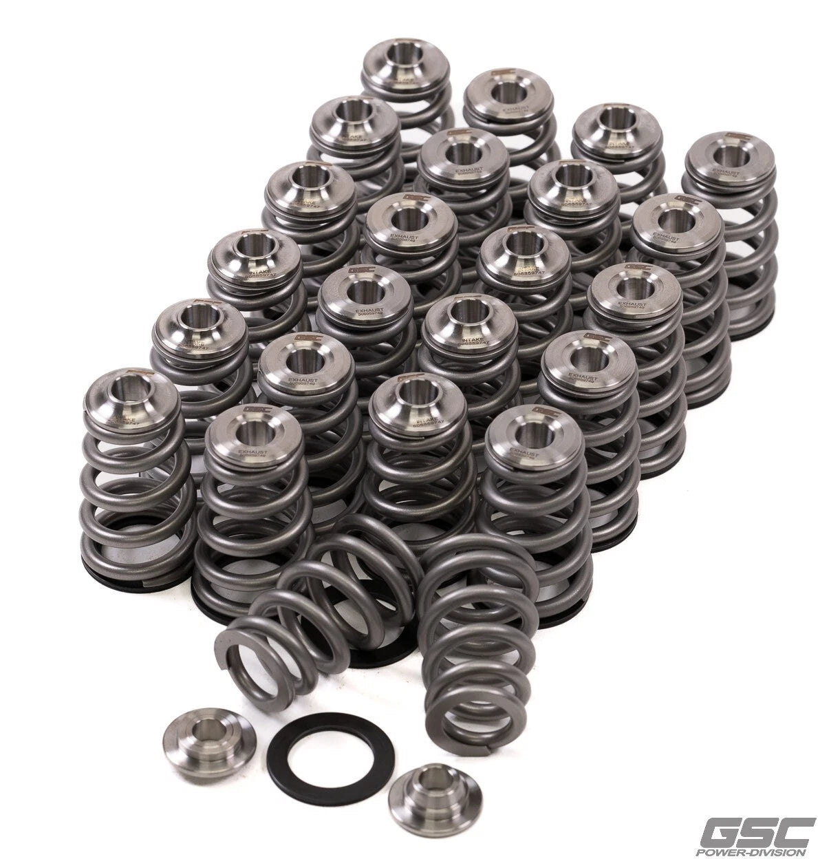 GSC P-D Nissan VR38DETT Conical Valve Spring Kit w/ TVS1903 Conical Spring