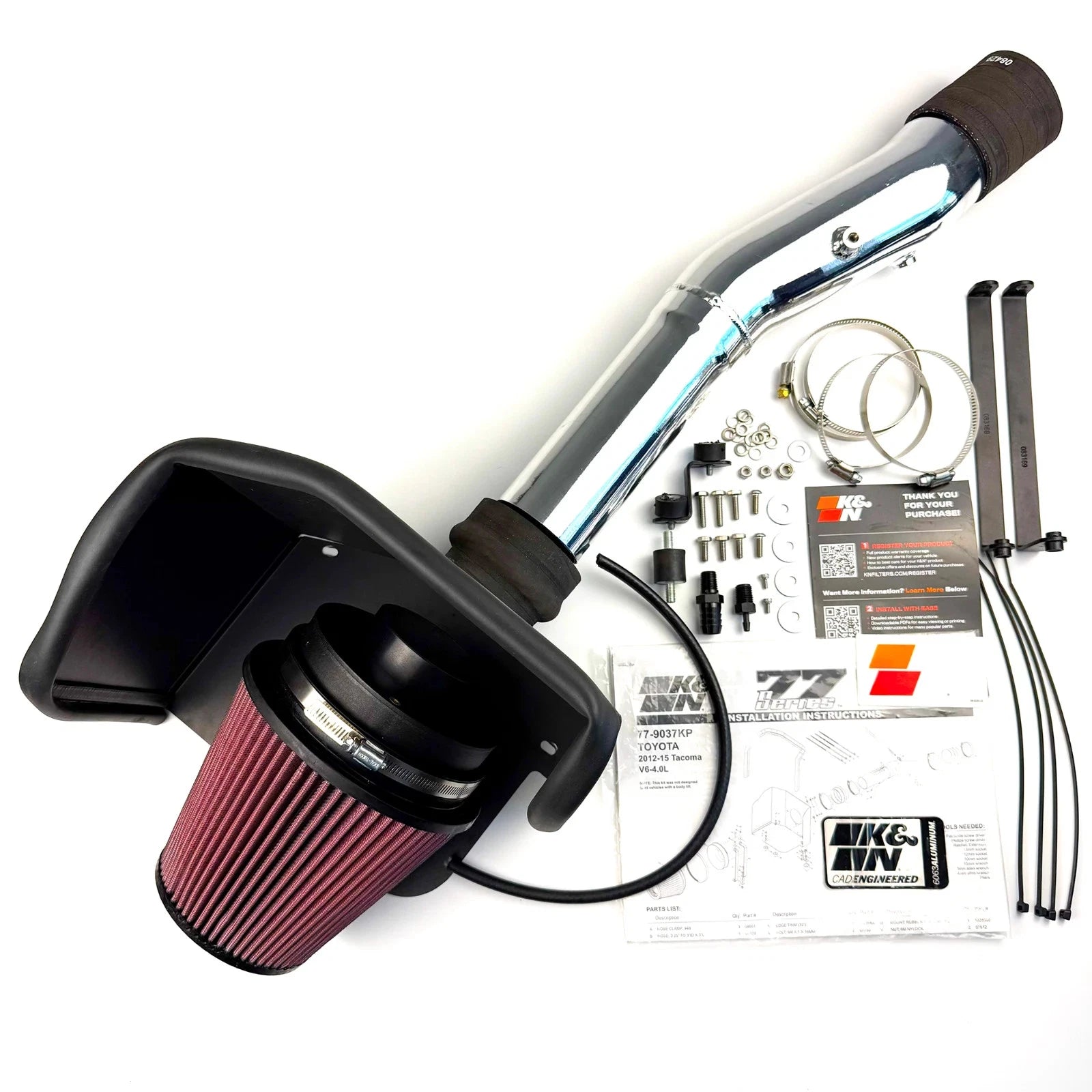 K&N 12-13 Toyota Tacoma 4.0L V6 High Flow Performance Intake