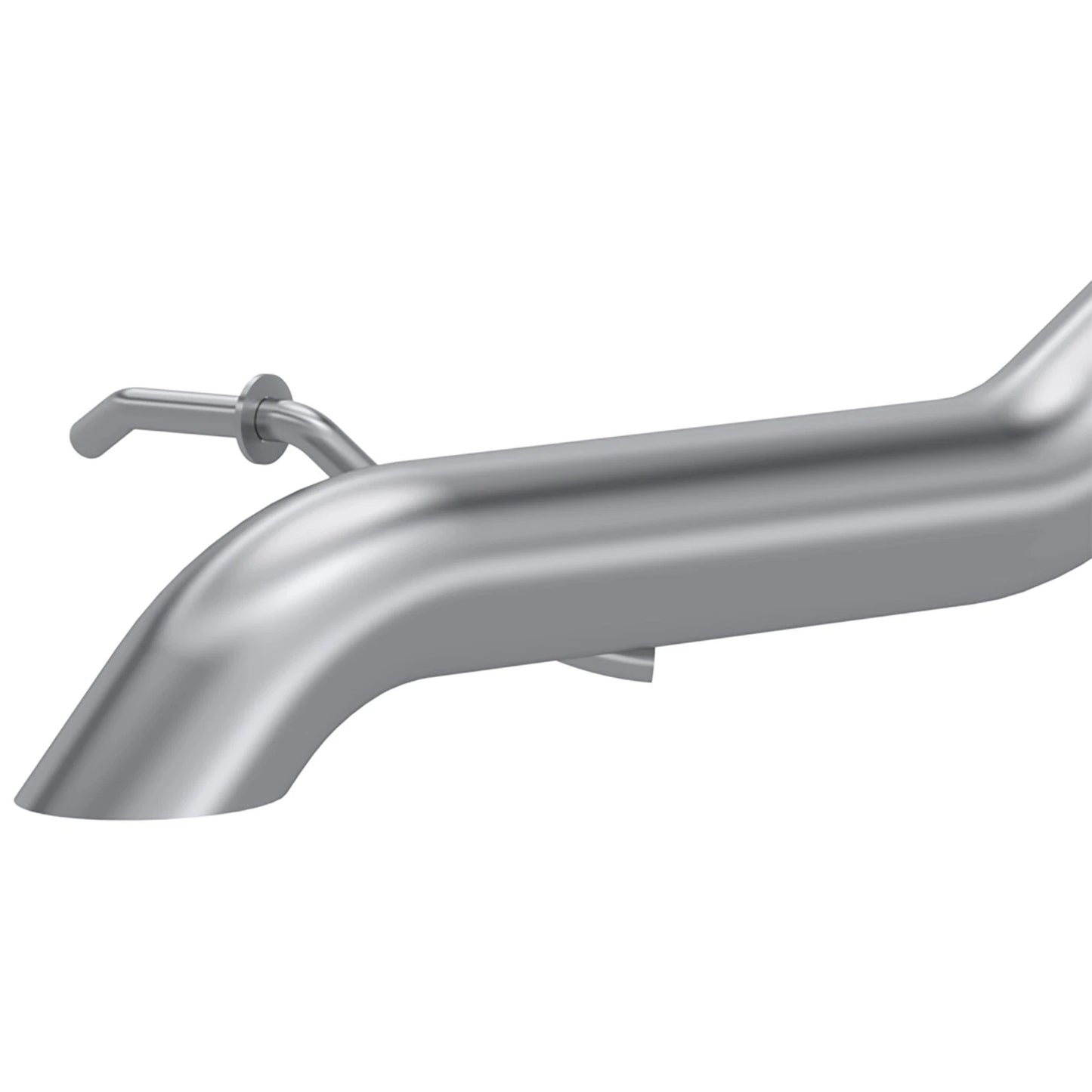 MBRP 2007-2009 Jeep Wrangler (JK) 3.8L V6 4 dr Off-Road Tail Pipe Muffler before Axle