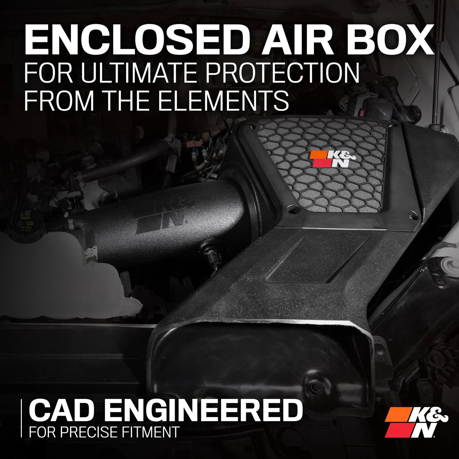 K&N 23-24 Ford F150 Raptor R 5.2L V8 Performance Air Intake System