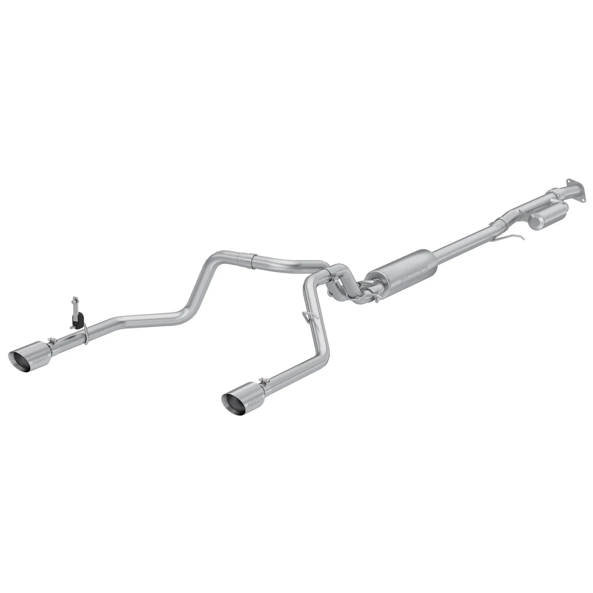 MBRP 2019+ Chevrolet Silverado 1500 / 2019+ GMC Sierra 1500 T304 SS 3in Armor Pro Cat-Back Exhaust