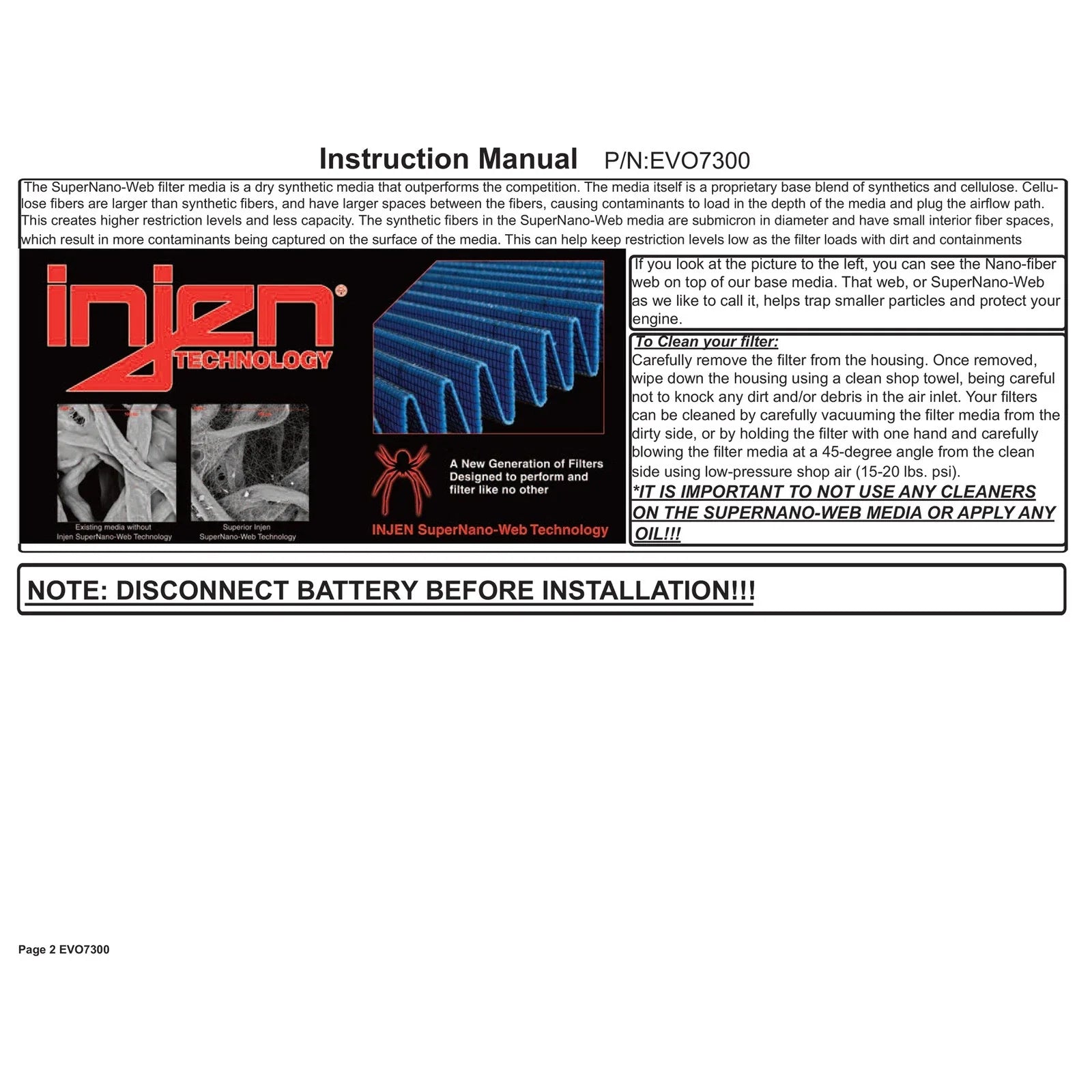 Injen 16-20 Chevy Camaro L4 2.0L Turbo LTG Ecotoec (LT) Evolution Intake