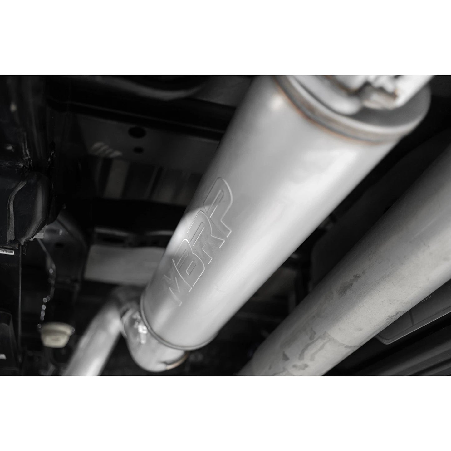MBRP 2021+ Ford F150 2.7L/3.5L/5.0L 4in T304 Stainless Steel Cat-Back - RACE VERSION